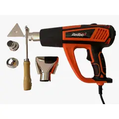 GENERICO - Pistola de Calor Redbo RB-PC2000 (2000W, 650°C, Incluye 6 Accesorios)