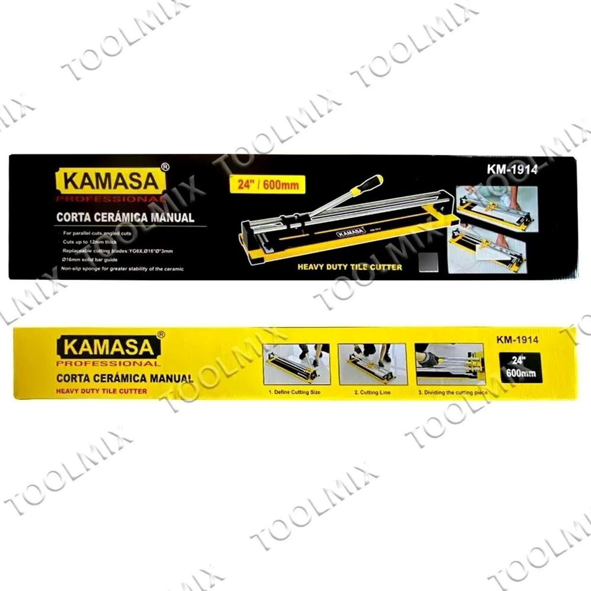 KAMASA - Cortadora De Cerámica Porcelanato Ceramica 600mm Profesional