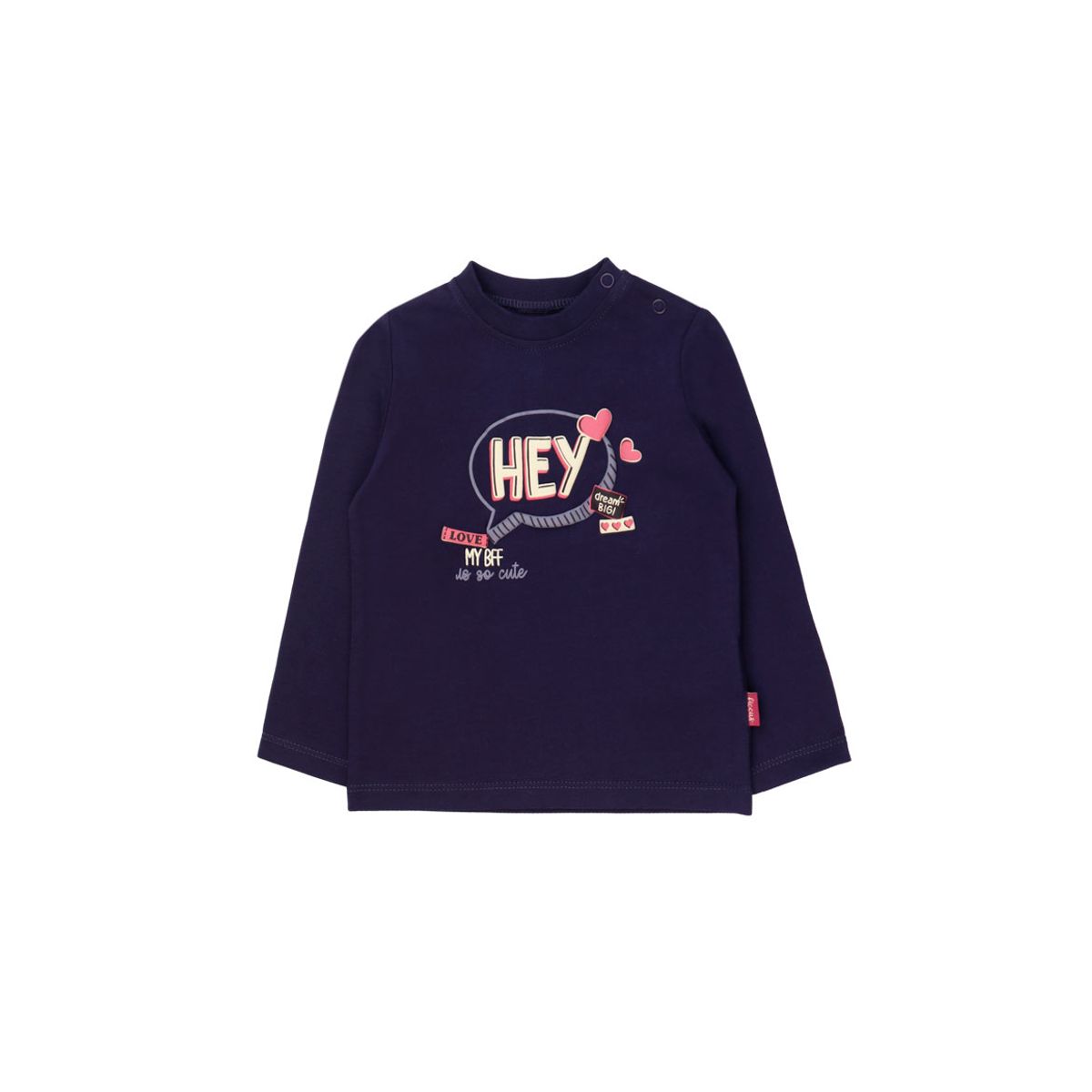 FICCUS - Polera Niña Day To Day 2620712 Navy Ficcus