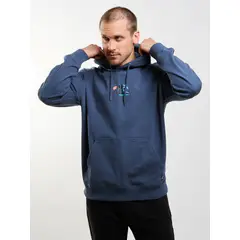 RIP CURL - Poleron Canguro Quiver Azul Hombre