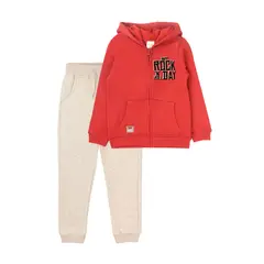 FICCUS - Buzo Niño Day To Day 2620731 Ladrillo