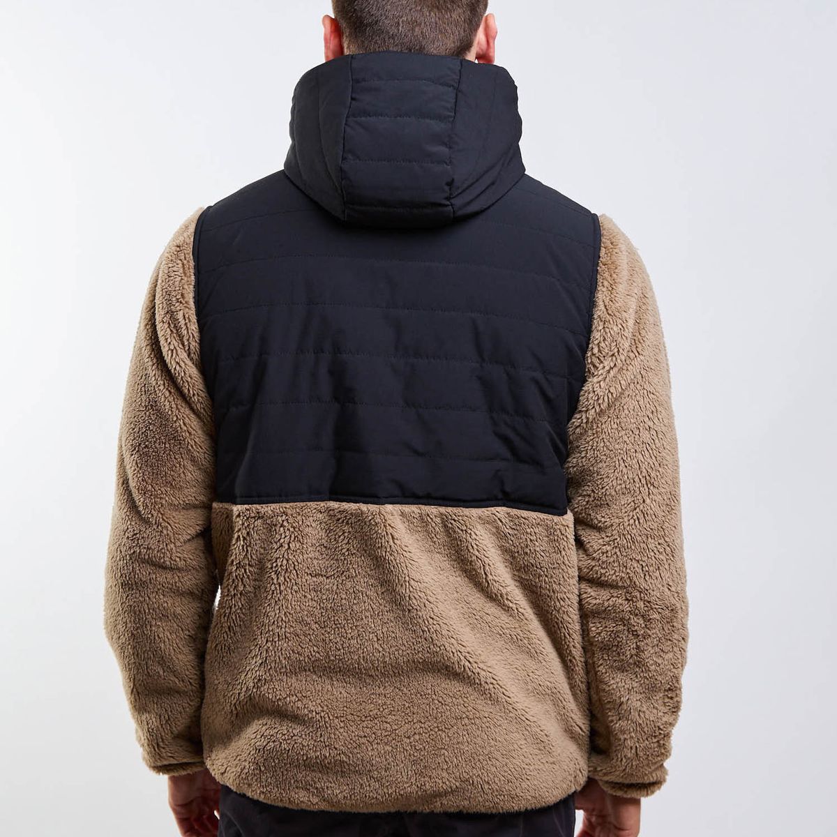 RIP CURL - Poleron Chiporro Break Beige Hombre Rip Curl