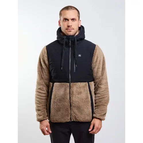 RIP CURL - Poleron Chiporro Break Beige Hombre