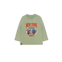 FICCUS - Polera Niño Day To Day 2620700 Verde