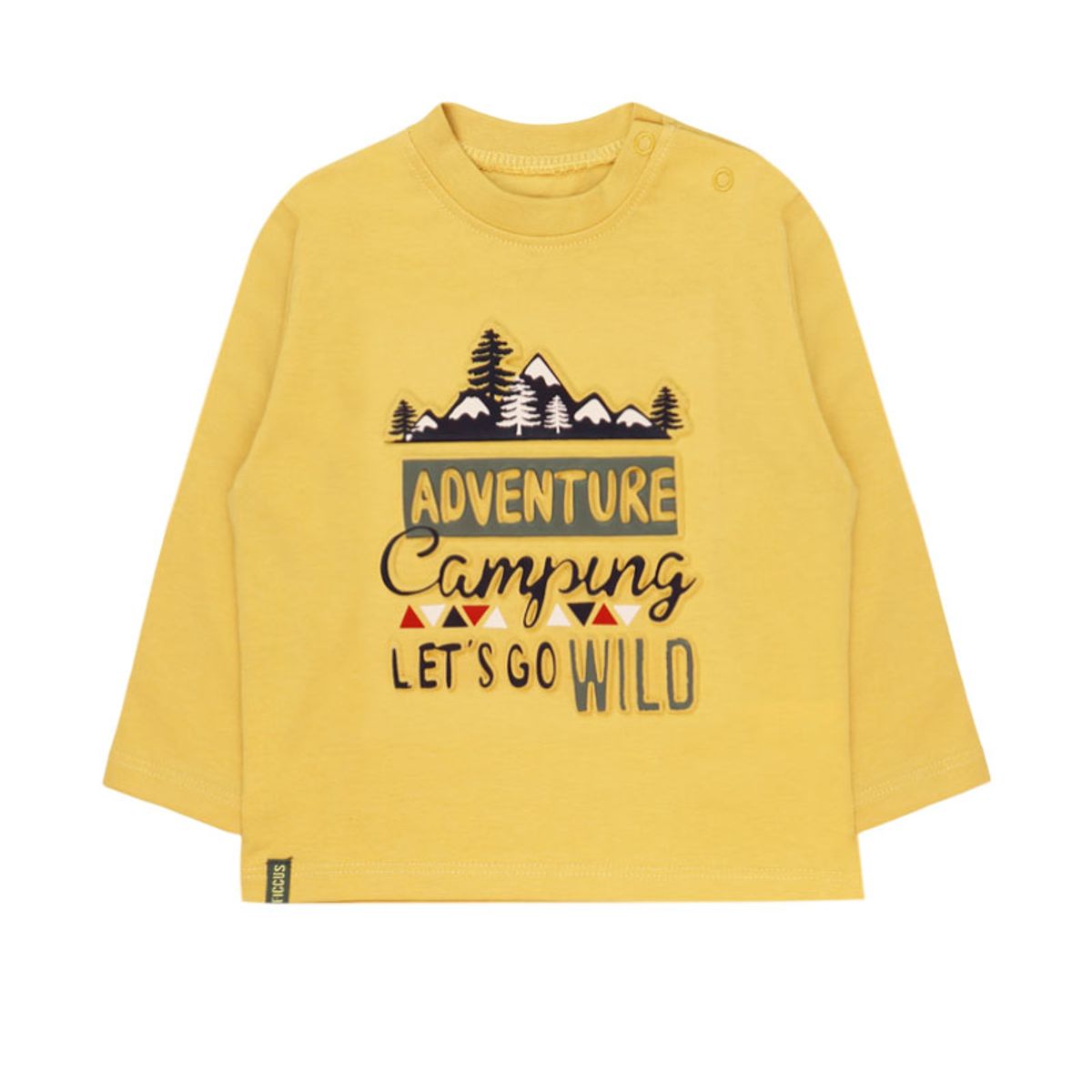 FICCUS - Polera Niño Day To Day 2620702 Amarillo Ficcus