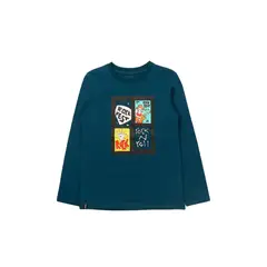 FICCUS - Polera Niño Day To Day 2620724 Esmeralda