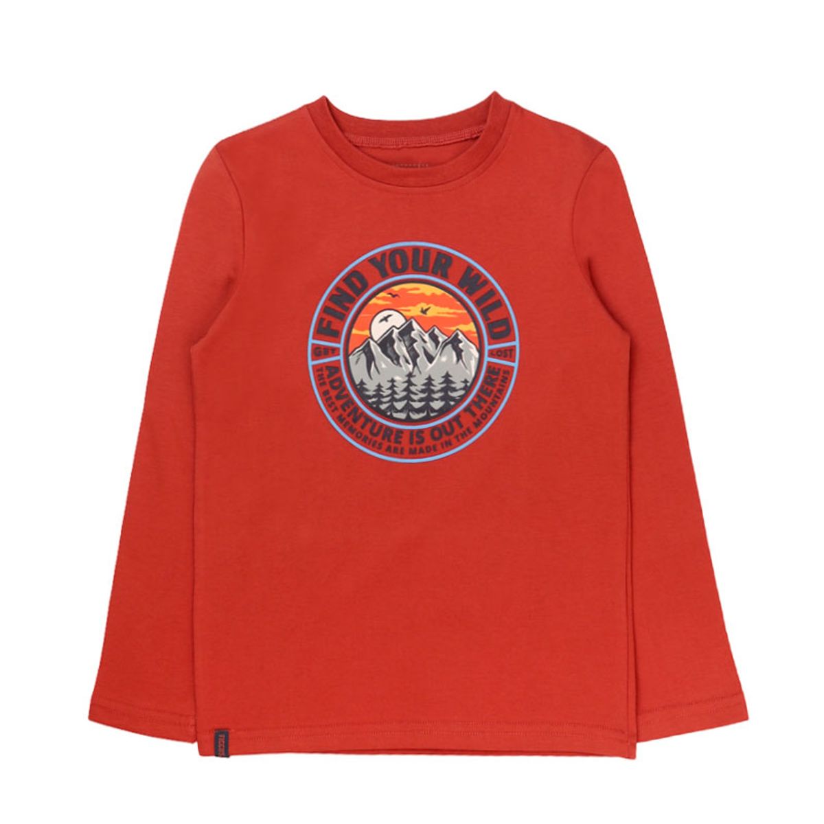 FICCUS - Polera Niño Day To Day 2620724 Ladrillo Ficcus