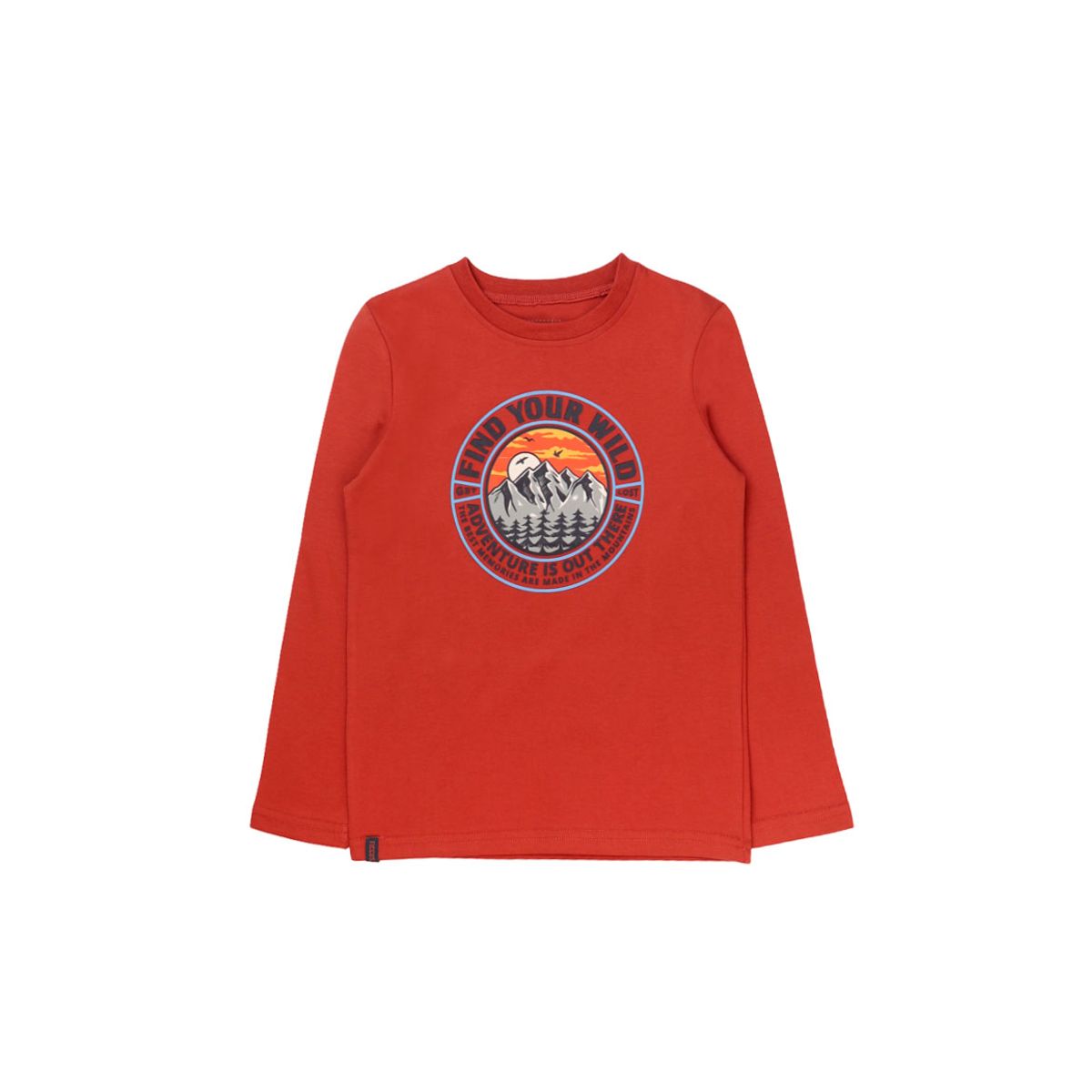 FICCUS - Polera Niño Day To Day 2620724 Ladrillo Ficcus