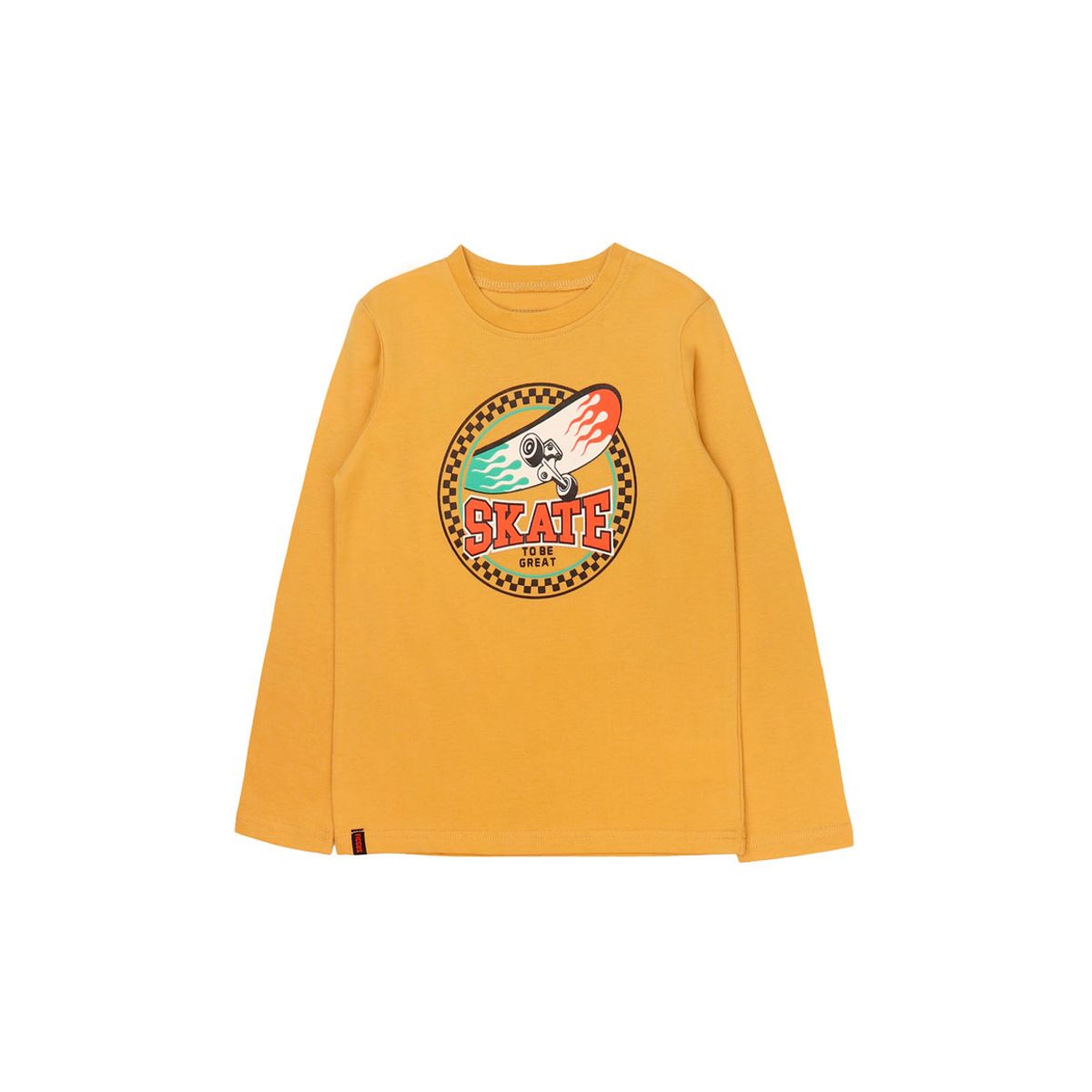FICCUS - Polera Niño Day To Day 2620724 Mostaza Ficcus