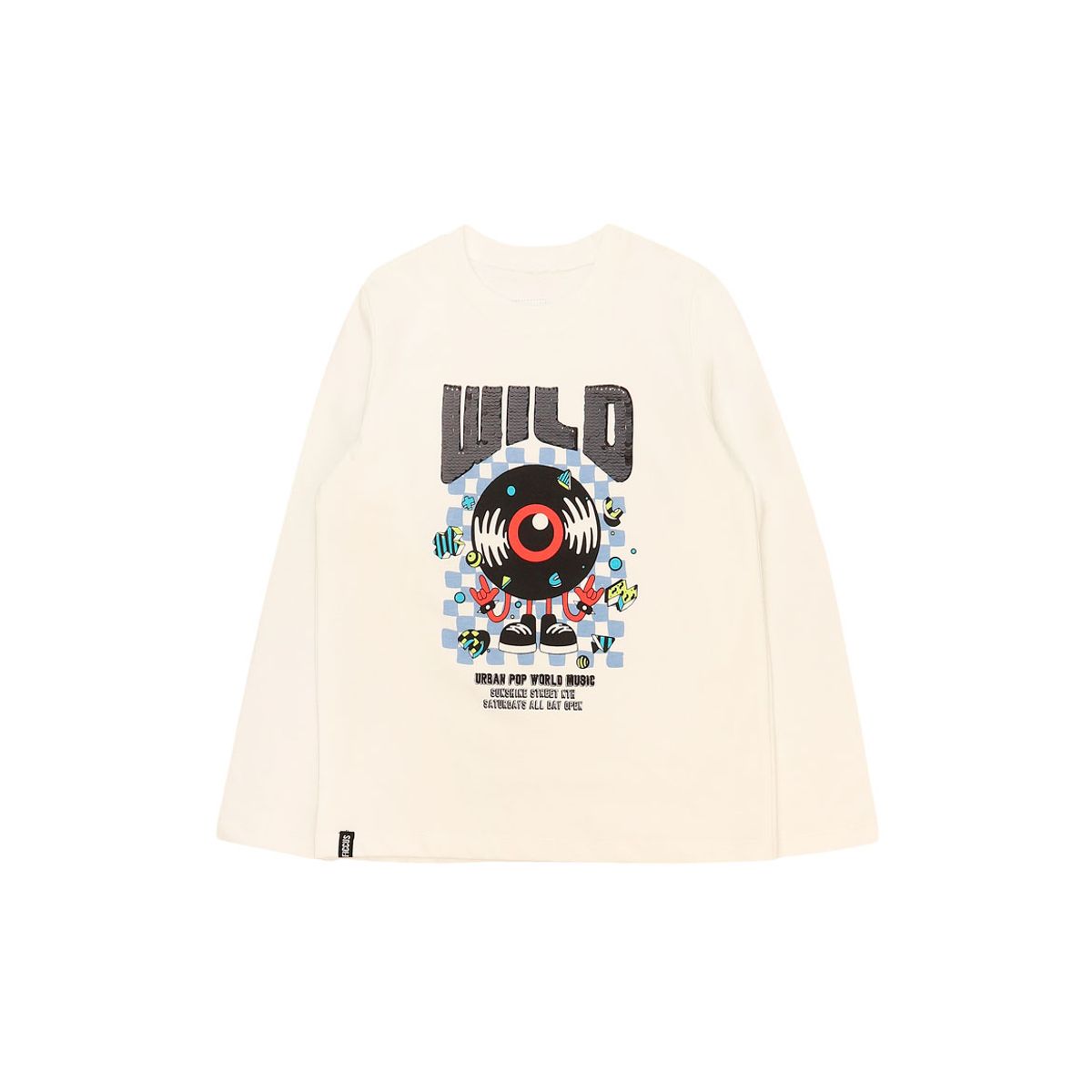 FICCUS - Polera Niño Day To Day 2620725 Crudo Ficcus