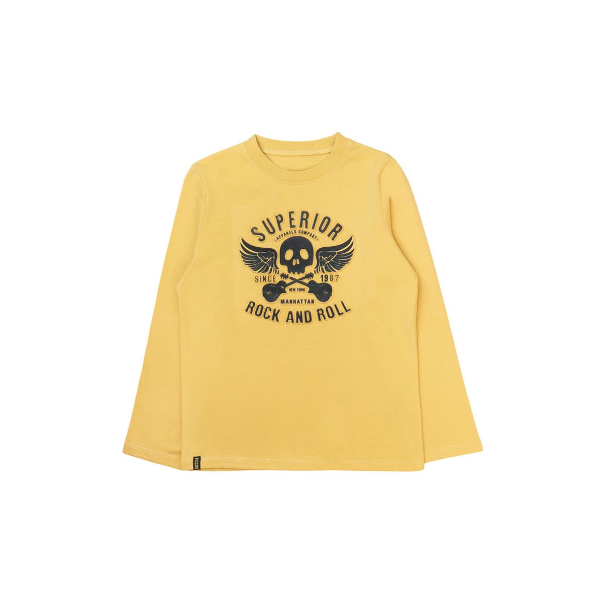 FICCUS - Polera Niño Day To Day 2620726 Amarillo Ficcus