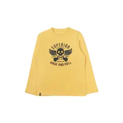 FICCUS - Polera Niño Day To Day 2620726 Amarillo