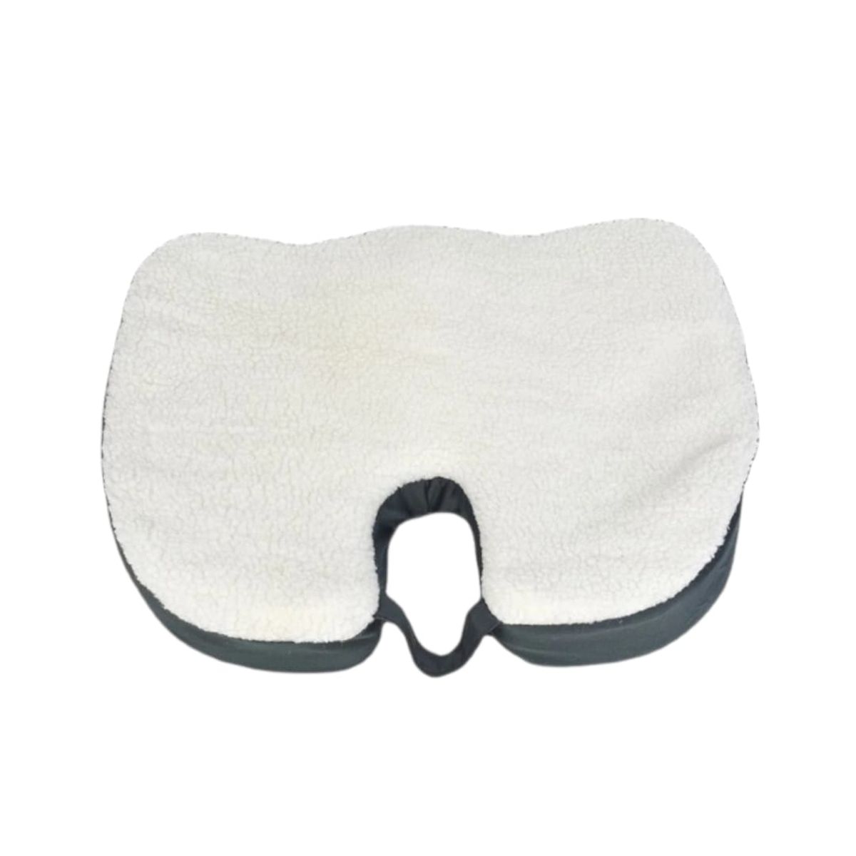 GENERICO - Cojín Ortopedico Lumbar Asiento Viscoelástico Gel Color Azul-Blanco