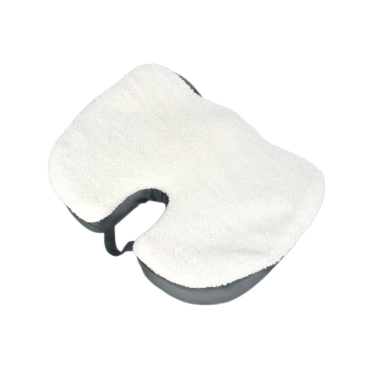 GENERICO - Cojín Ortopedico Lumbar Asiento Viscoelástico Gel Color Azul-Blanco