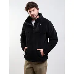 RIP CURL - Poleron Chiporro Crest Negro Hombre