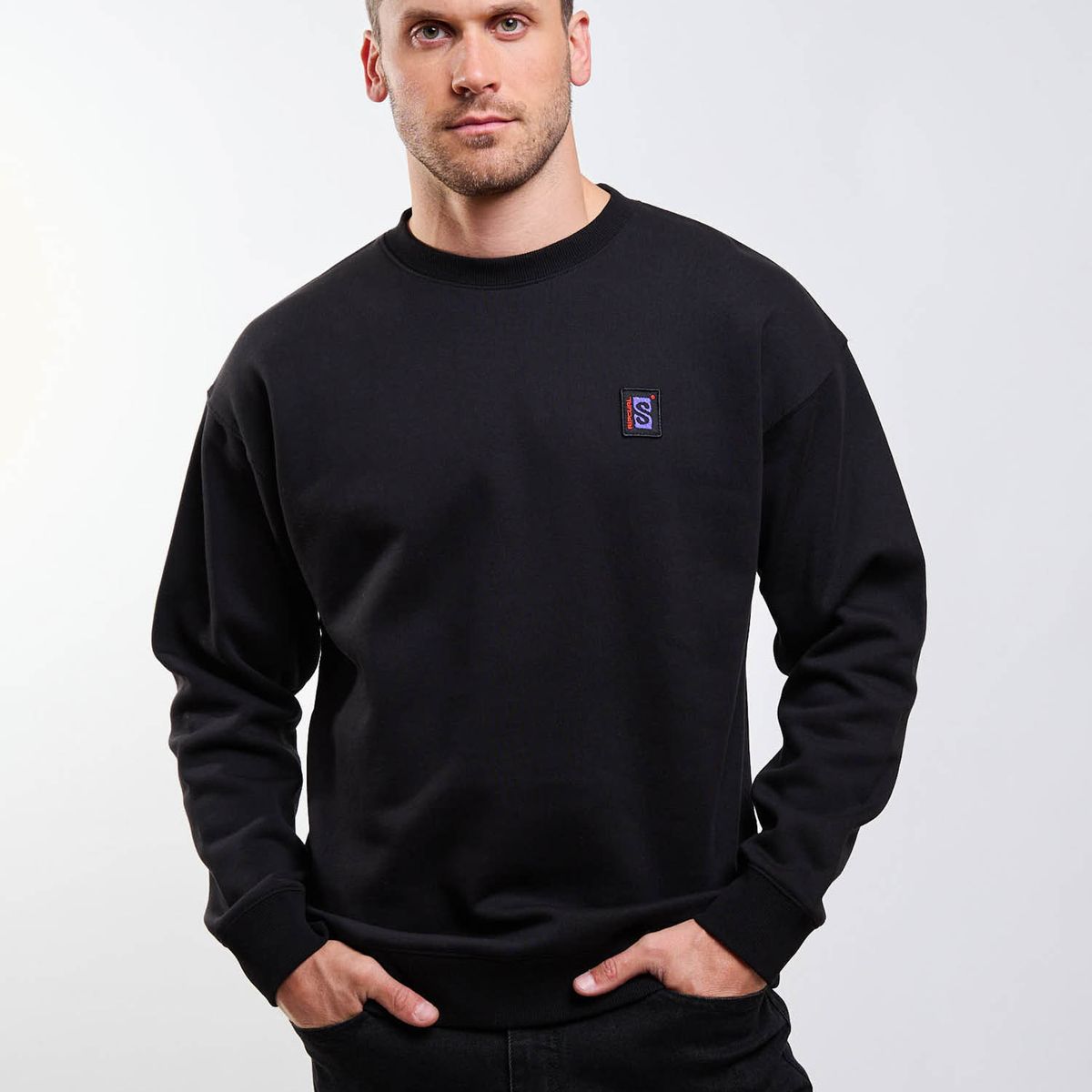 RIP CURL - Poleron CR Costera Negro Hombre Rip Curl