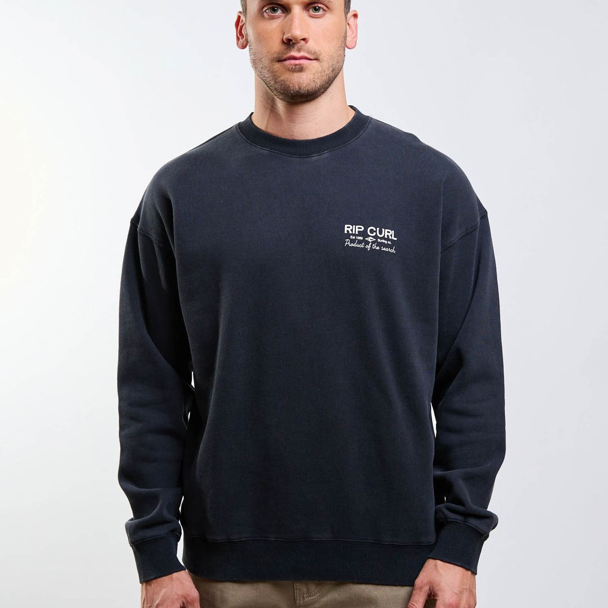 RIP CURL - Poleron CR Kraken Negro Hombre Rip Curl