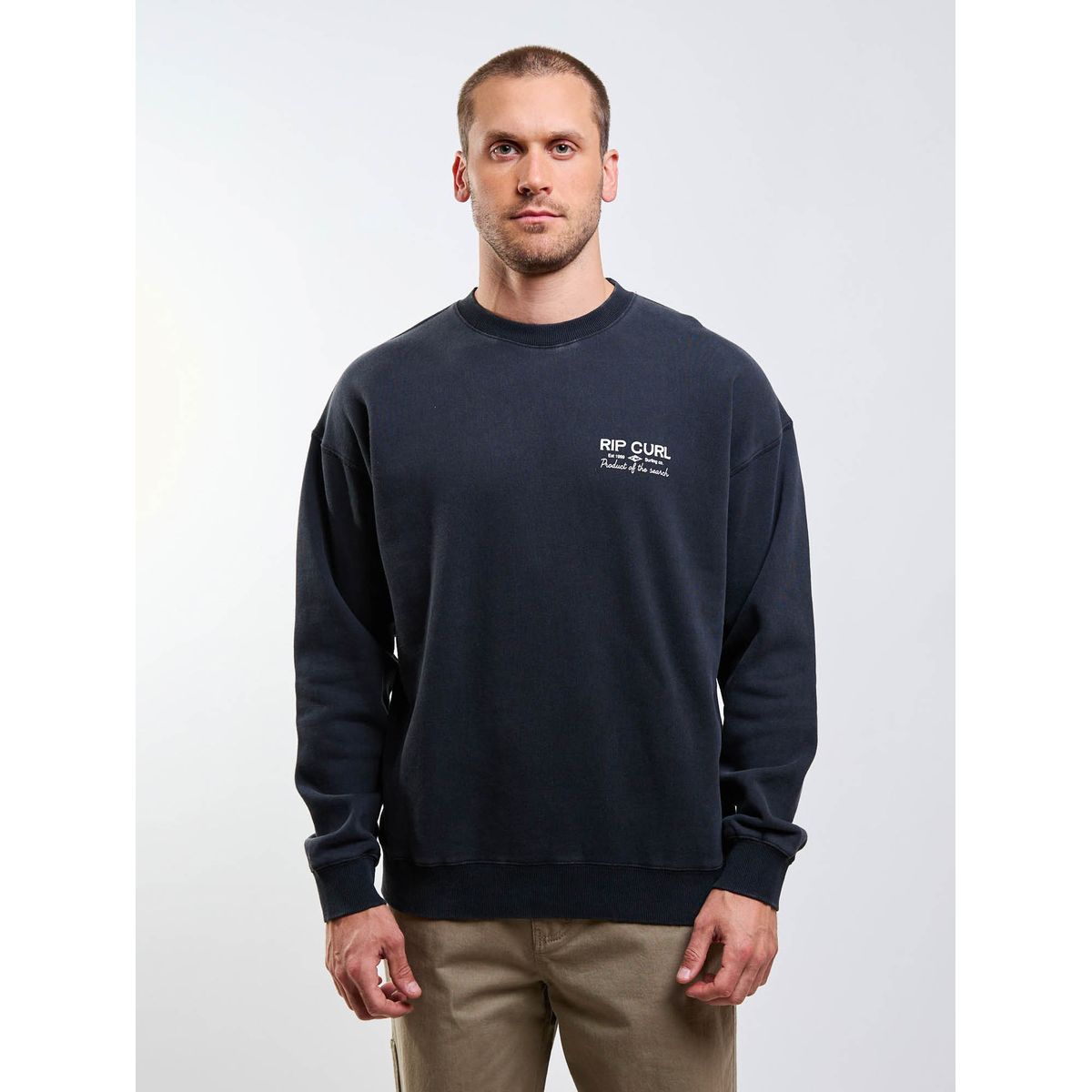 RIP CURL - Poleron CR Kraken Negro Hombre Rip Curl