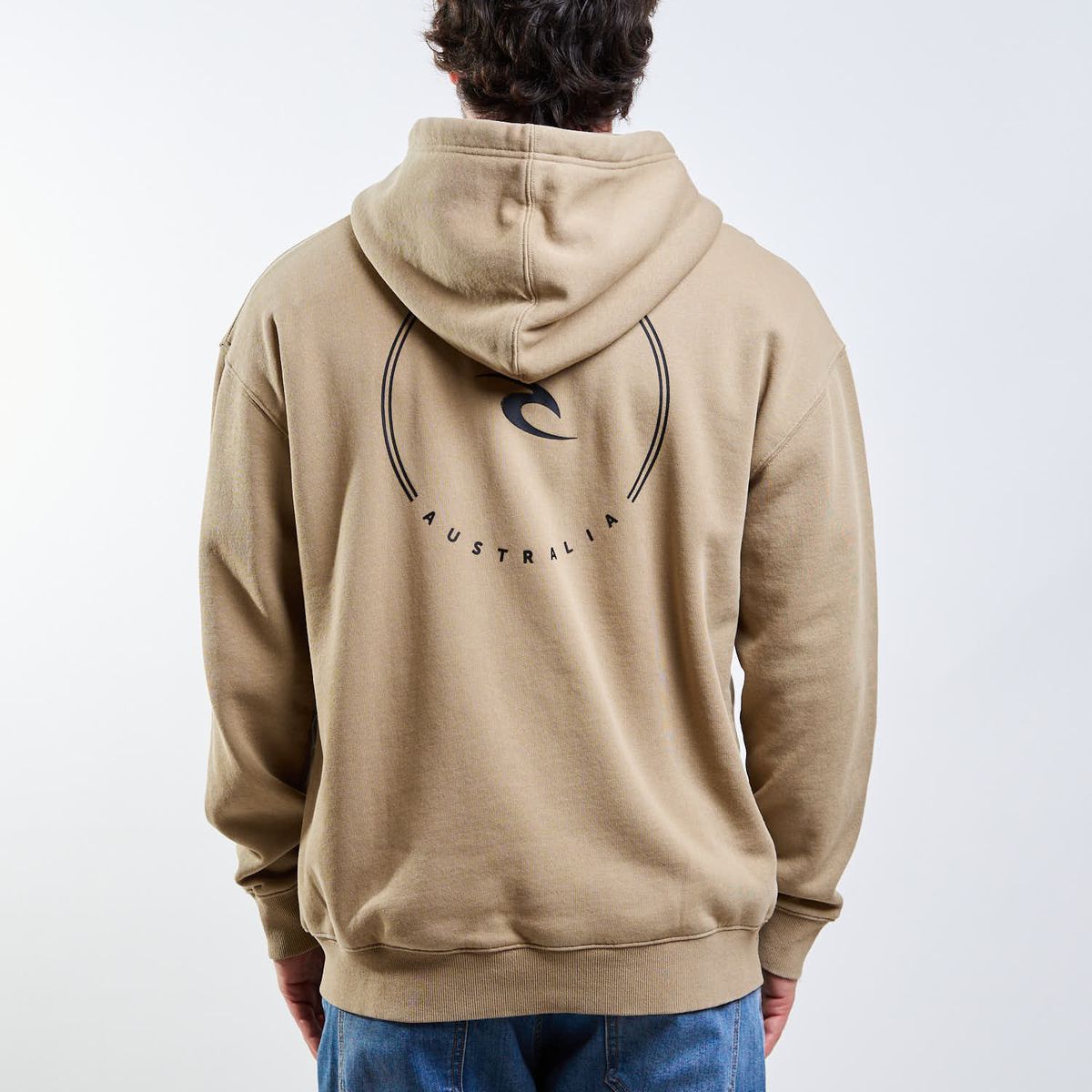 RIP CURL - Poleron FZ Omega Café Hombre Rip Curl