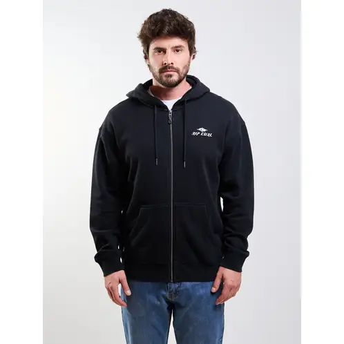 RIP CURL - Poleron FZ Prisma Negro Hombre