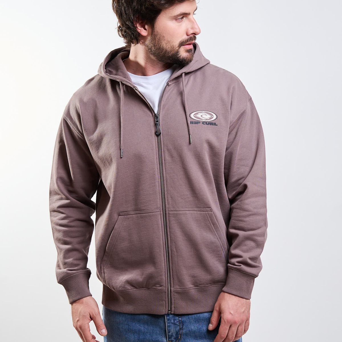 RIP CURL - Poleron FZ Tempest Café Hombre Rip Curl