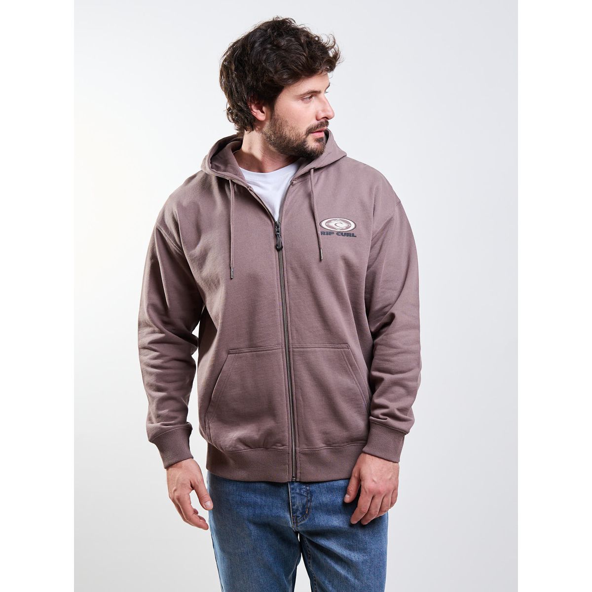 RIP CURL - Poleron FZ Tempest Café Hombre Rip Curl
