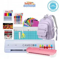SILHOUETTE - Kit Plotter Cameo 5 Alpha Escolar PREMIUM K1
