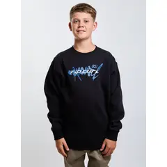 RIP CURL - Poleron CR Rider Negro Infantil