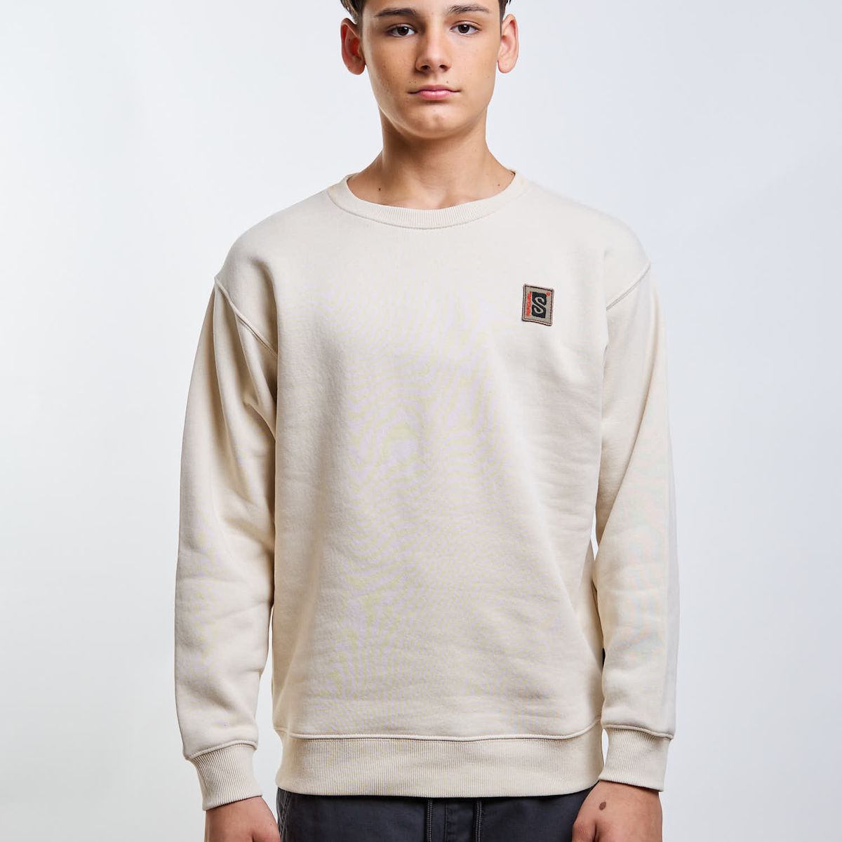 RIP CURL - Poleron CR Drifter Beige Infantil Rip Curl