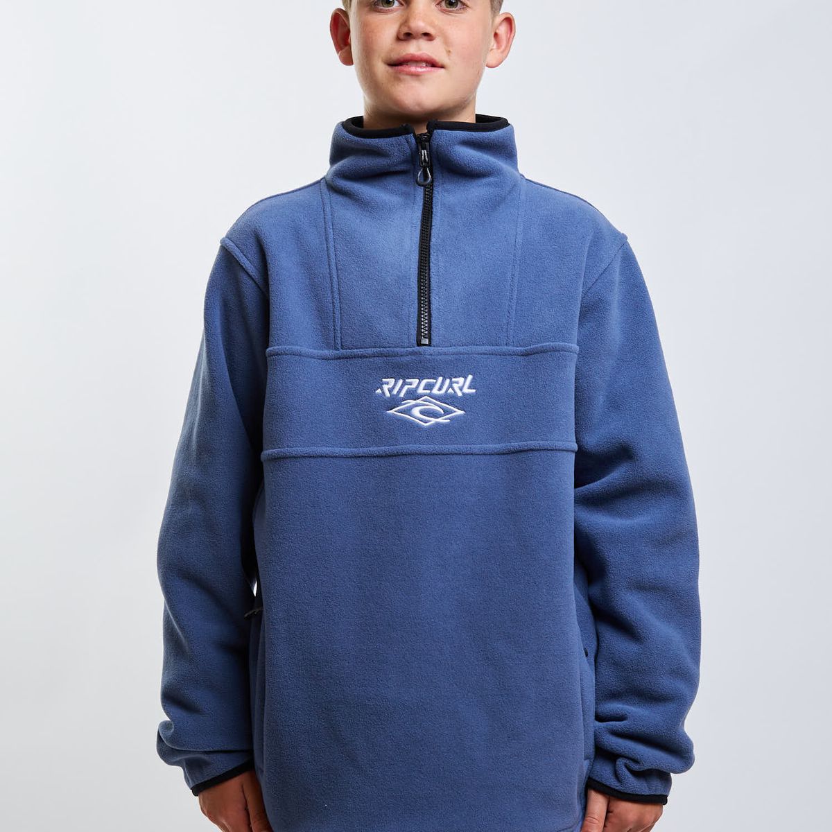 RIP CURL - Poleron Polar Path Azul Infantil Rip Curl