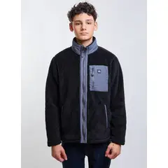 RIP CURL - Poleron Chiporro Seabound Negro Infantil