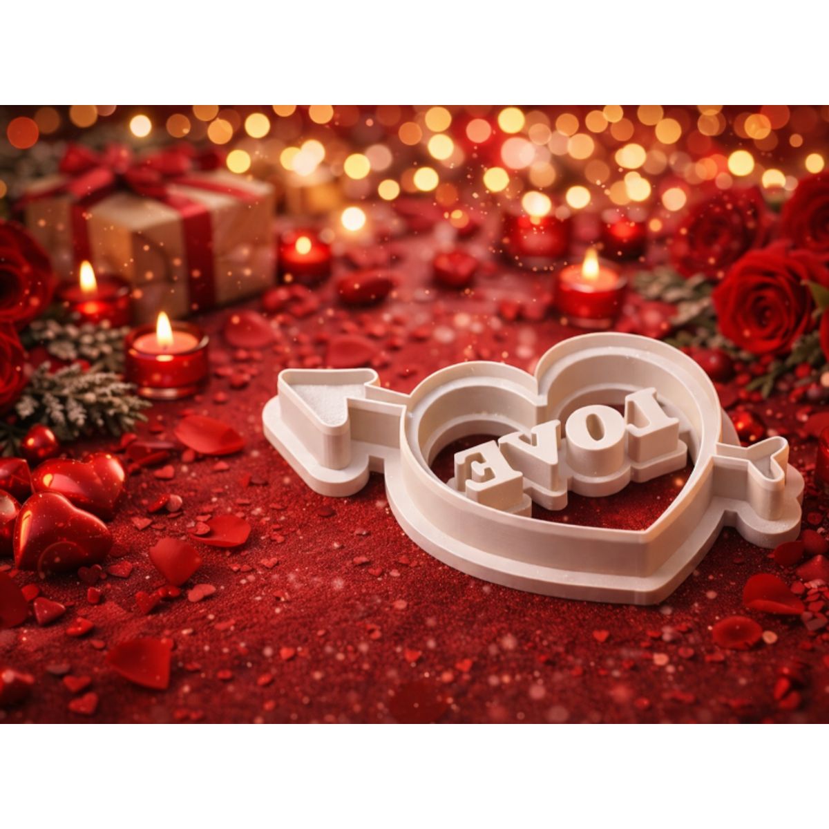 GENERICO - Cortador de Galletas para el Día de San Valentín