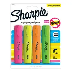 SHARPIE - Destacadores Resaltadores Blade X4 Colores Surtidos