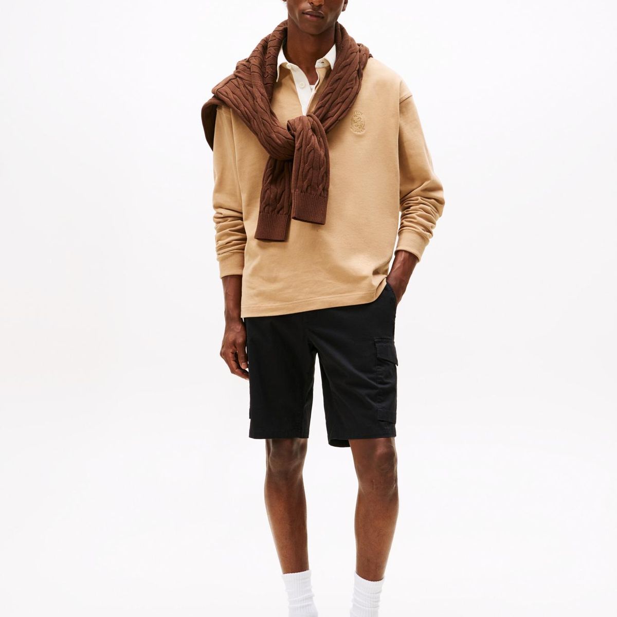 TOMMY HILFIGER - Short Harlem Cargo 1985 Negro Tommy Hilfiger