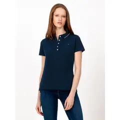 TOMMY HILFIGER - Polo Heritage Slim Fit Azul