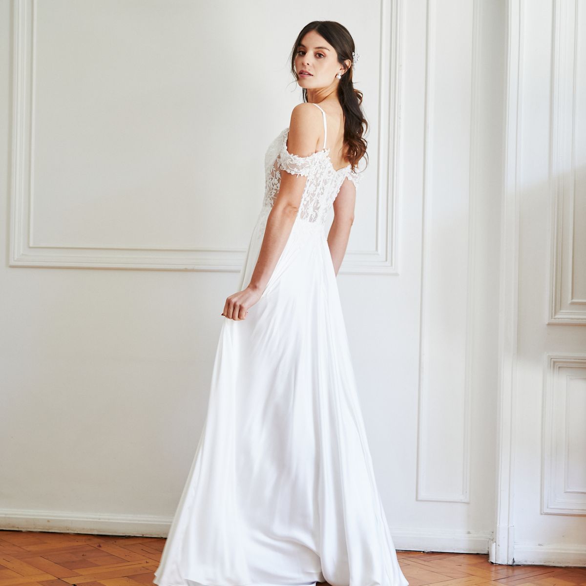 MI PLACARD - Vestido Largo de Novia Carmona Blanco