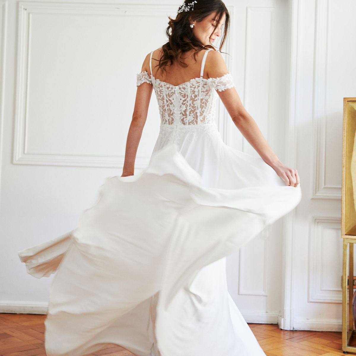 MI PLACARD - Vestido Largo de Novia Carmona Blanco