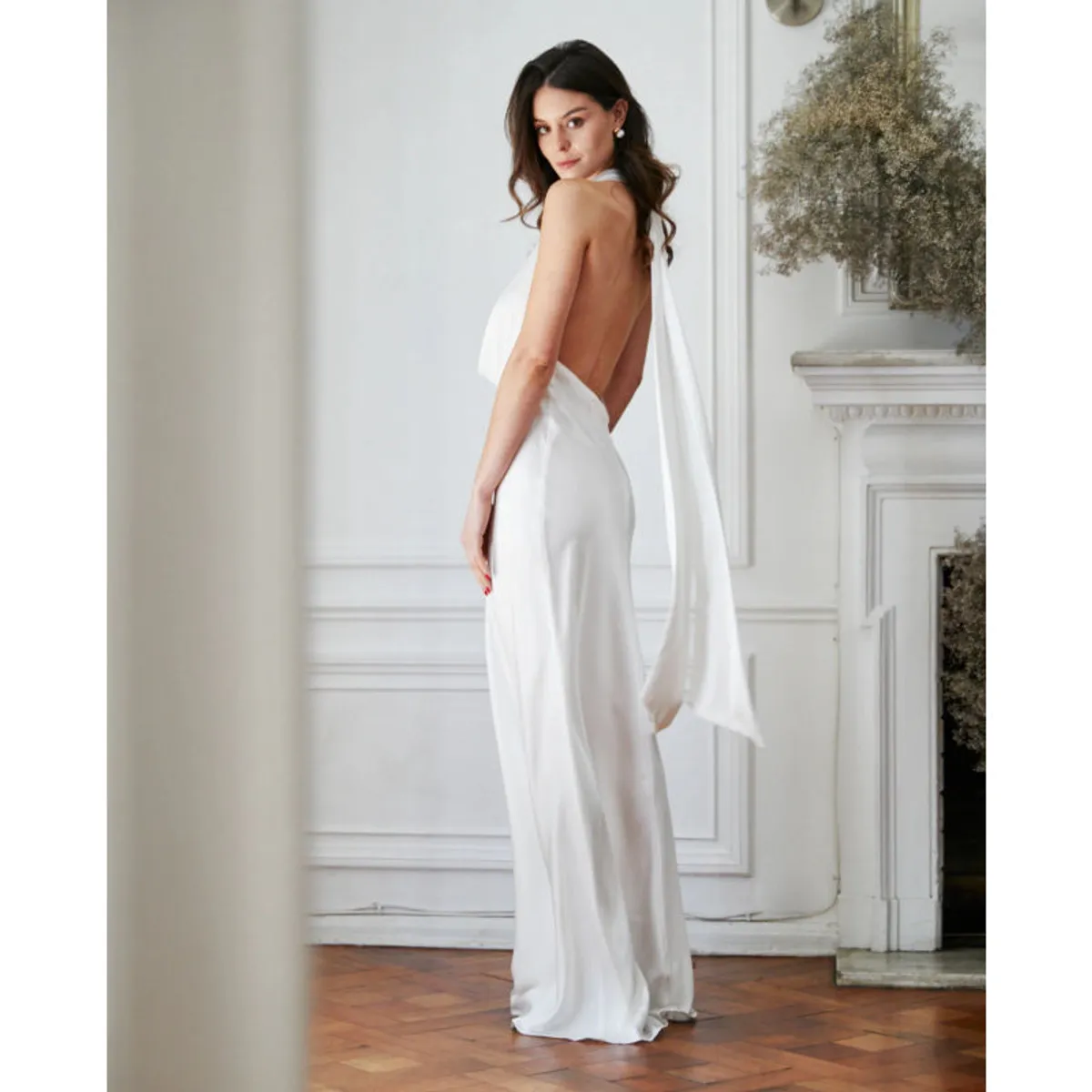MI PLACARD - Vestido Largo de Novia Budapest Blanco