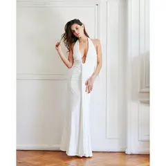 MI PLACARD - Vestido Largo de Novia Giuliana Blanco