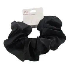 GENERICO - Scrunchie Colet Para El Cabello Negro