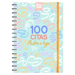 ELAB PROPIA - Álbum 100 citas Padre e Hija diseño "Light Blue"