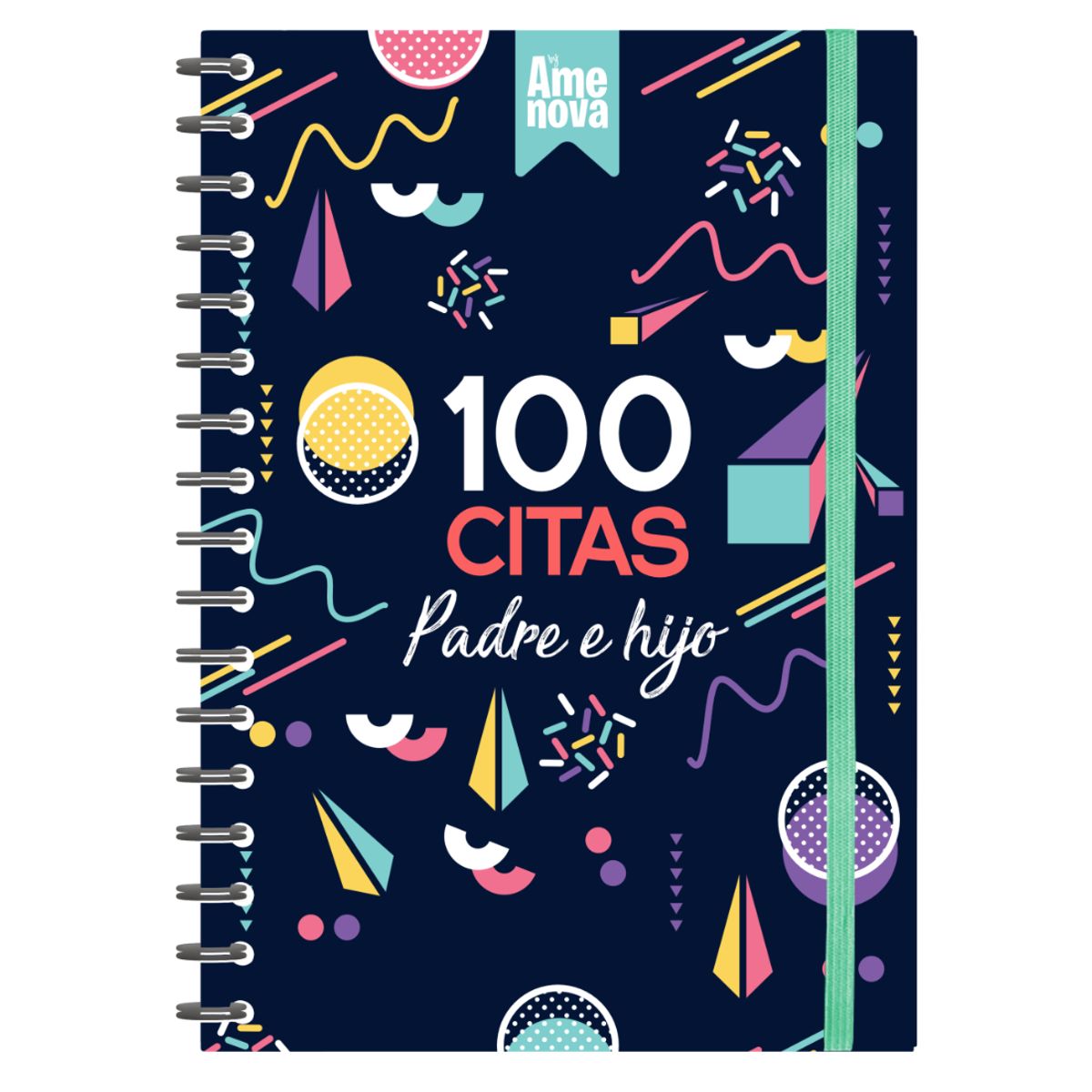 ELAB PROPIA - Álbum 100 citas Padre e Hijo diseño "Festive Cool"