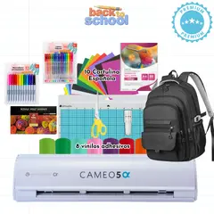 SILHOUETTE - Kit Plotter Cameo 5 Alpha Escolar PREMIUM K3
