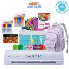 SILHOUETTE - Kit Plotter Cameo 5 Alpha Escolar PREMIUM K4