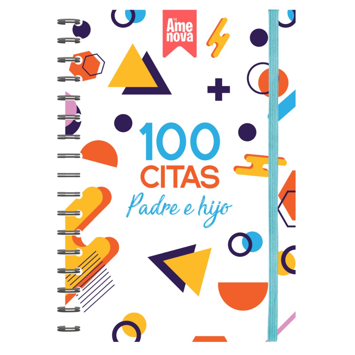 ELAB PROPIA - Álbum 100 citas Padre e Hijo diseño "Light Geo"