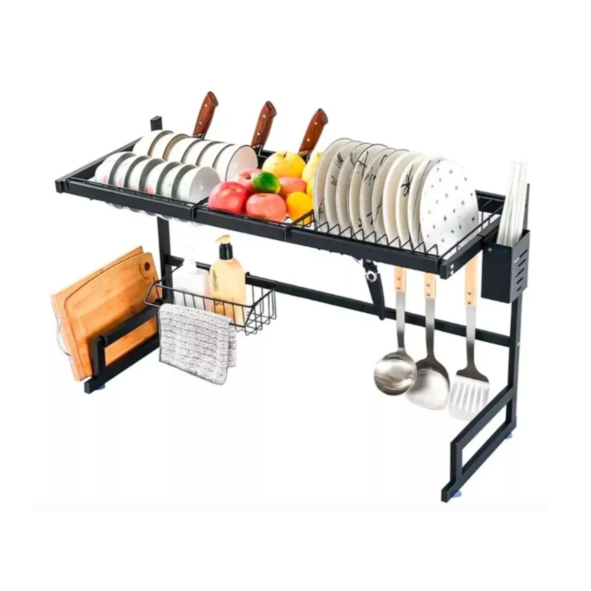 GENERICO - Secador De Platos Escurridor De Loza 85cm Organizador