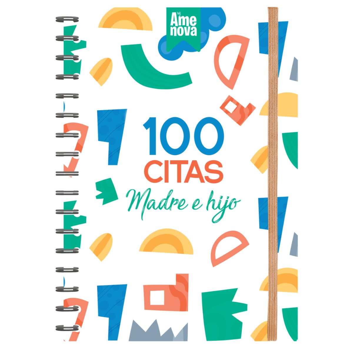 ELAB PROPIA - Álbum 100 citas Madre e Hijo diseño "GreenBlue"