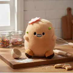 GENERICO - Peluche Papa Chef Kawaii con Sombrero 21cm