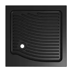 DOER - Receptáculo de Ducha 90x90cm Negro