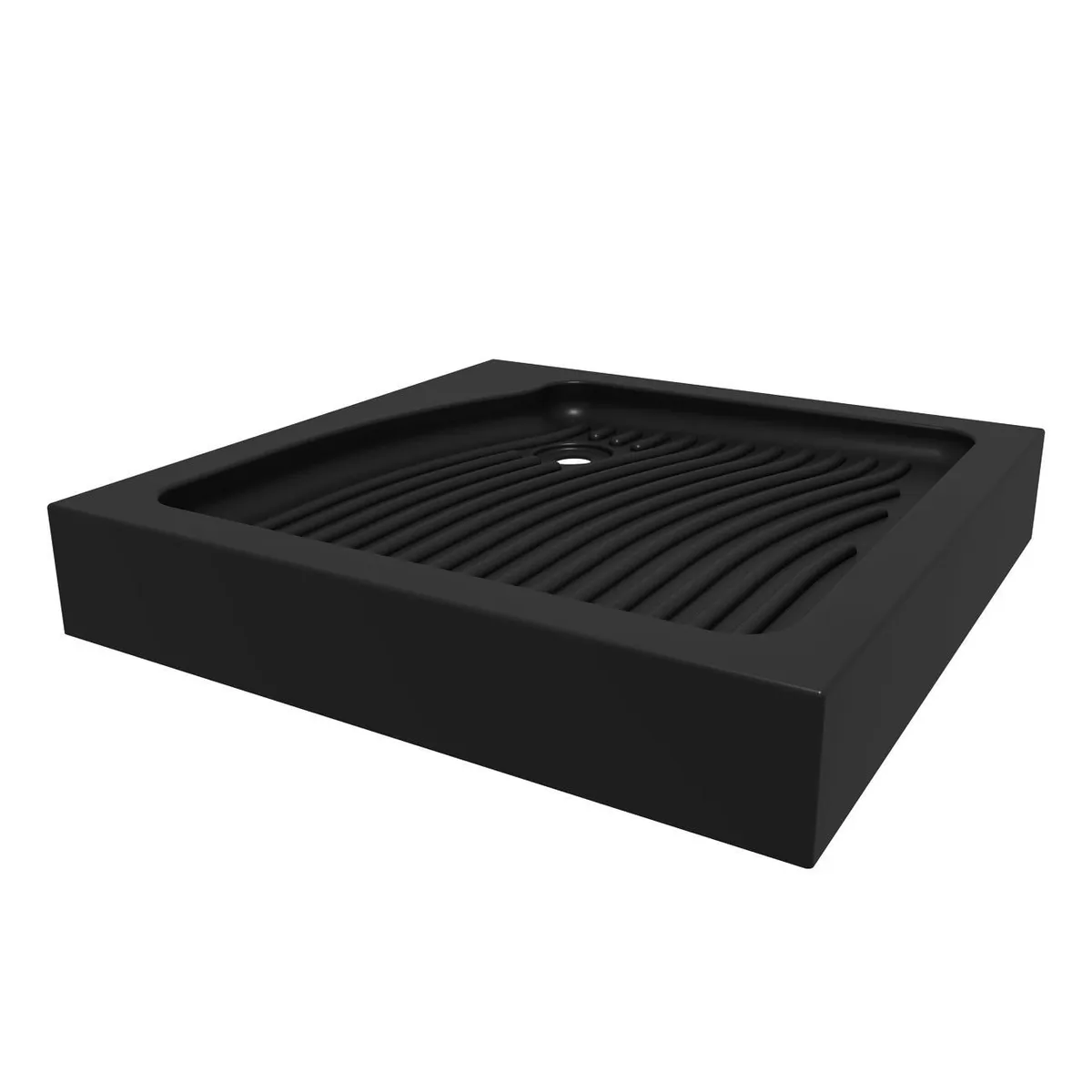 DOER - Receptáculo de Ducha 90x90cm Negro